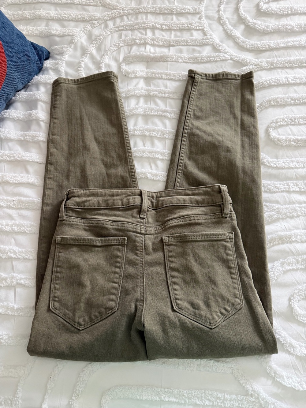 Athleta Olive Green Jeans - Picture 4 of 9